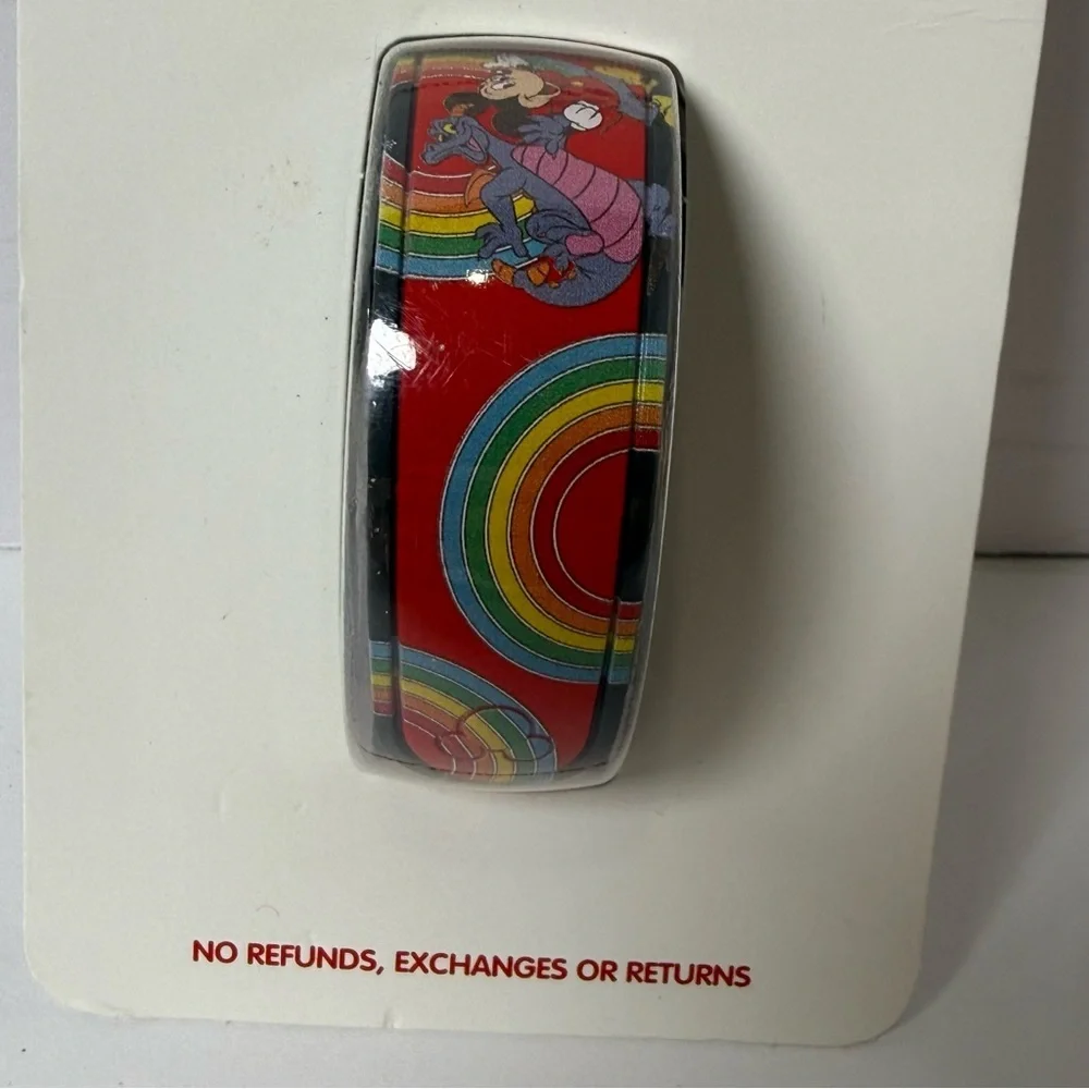 Walt Disney World Magic Band Magicband 2 Mickey Mouse Rainbow Figment Yesterears